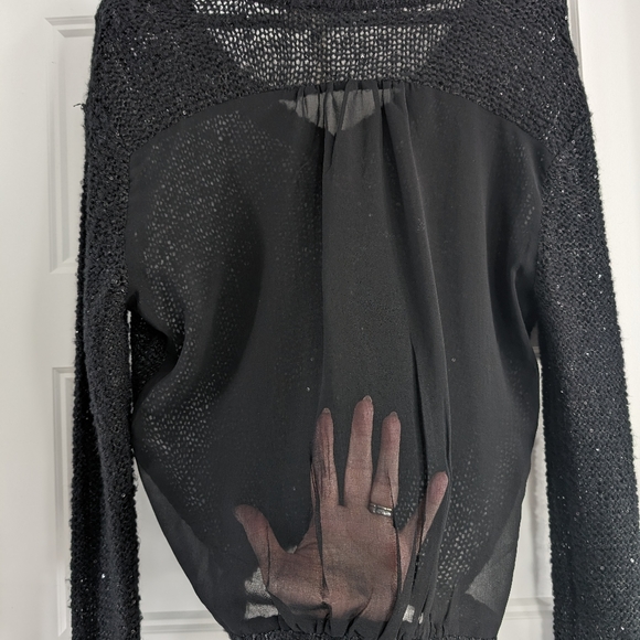 Woman's knit and see through back size M - Picture 2 of 7